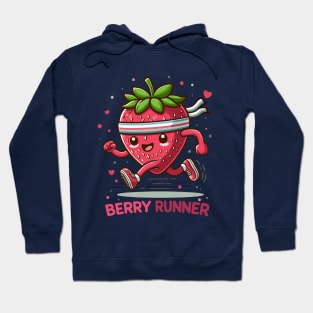 Berry Runner: Strawberry Stride Hoodie